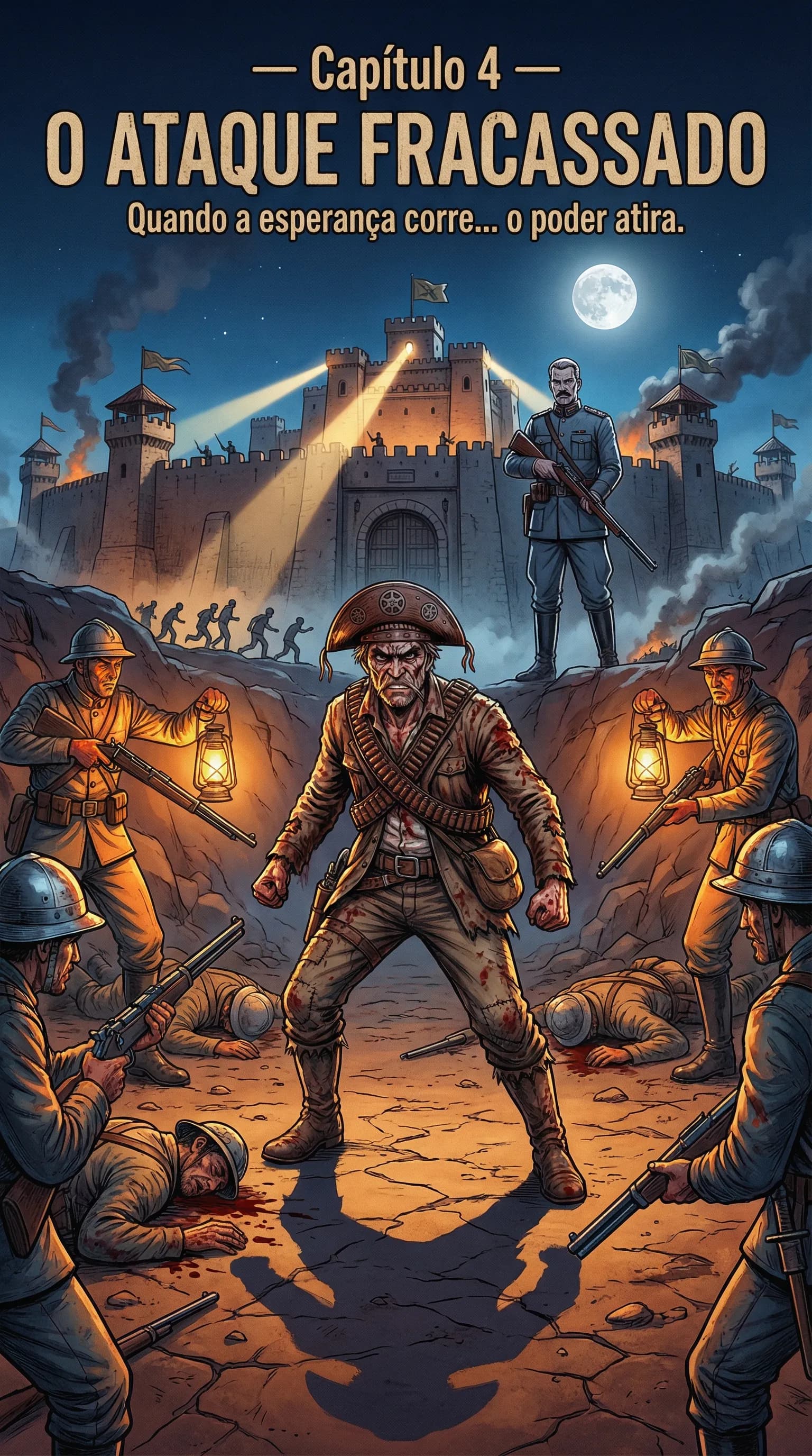 Capa: Capítulo 4: O Ataque Fracassado
