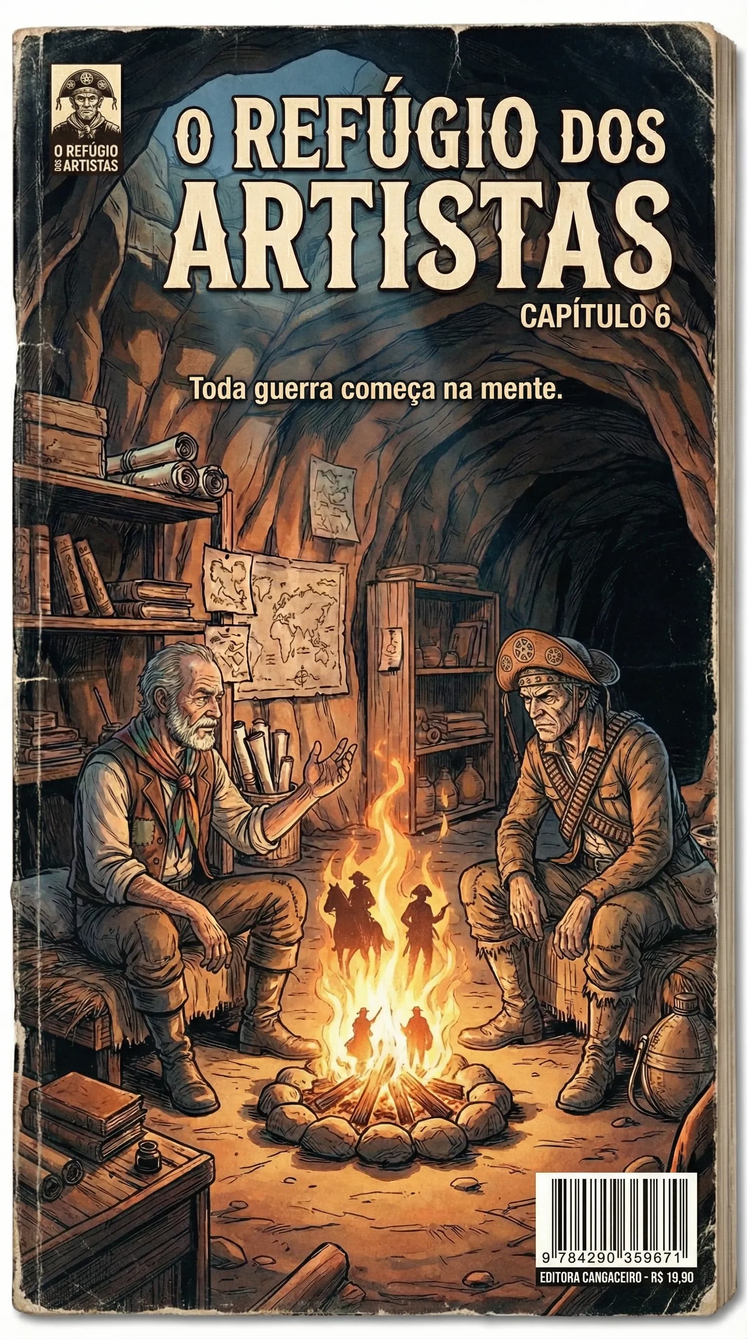 Capa: Capítulo 6 — O Refúgio dos Artistas