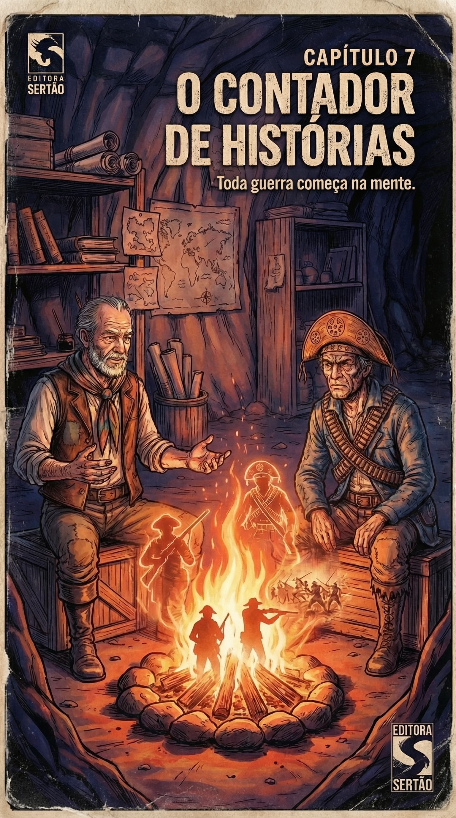 Capa: Capítulo 7 — O Contador de Histórias