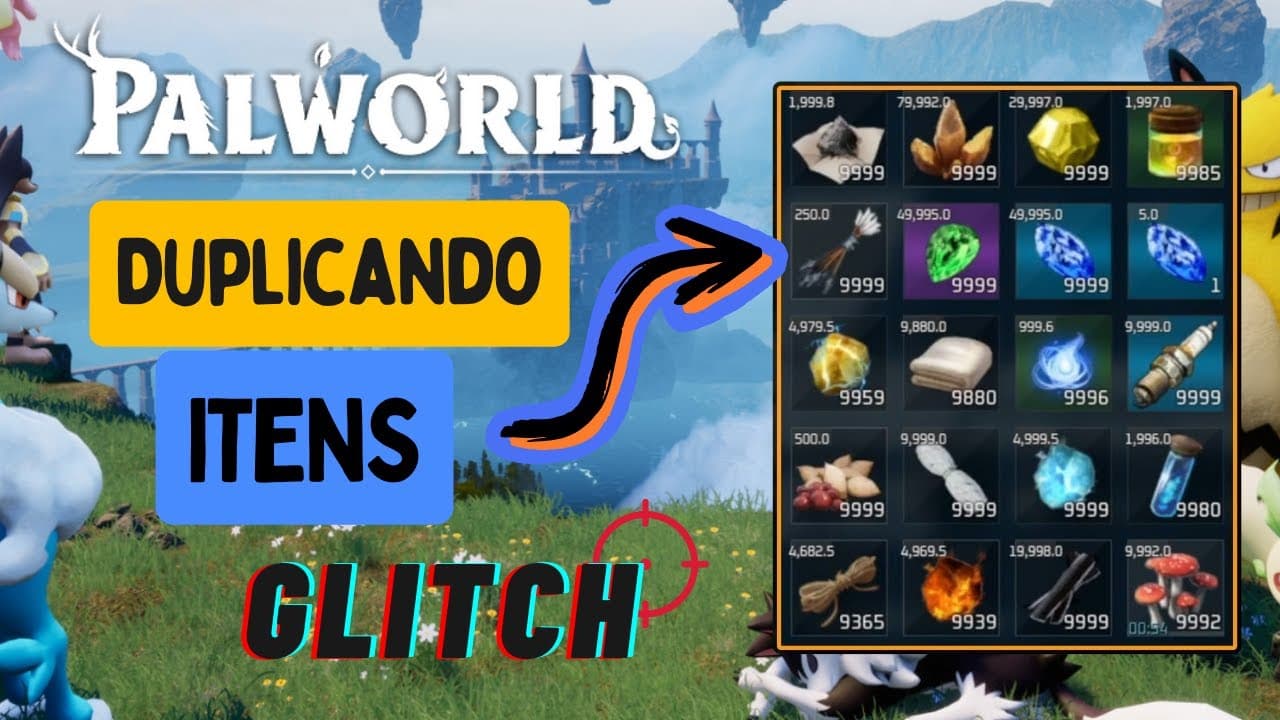 Palworld: Duplicando Itens sem Mistério!