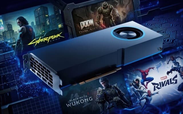 Intel Arc Pro B70 32GB supera B580 em até 65% e rivaliza com RTX 5060 Ti